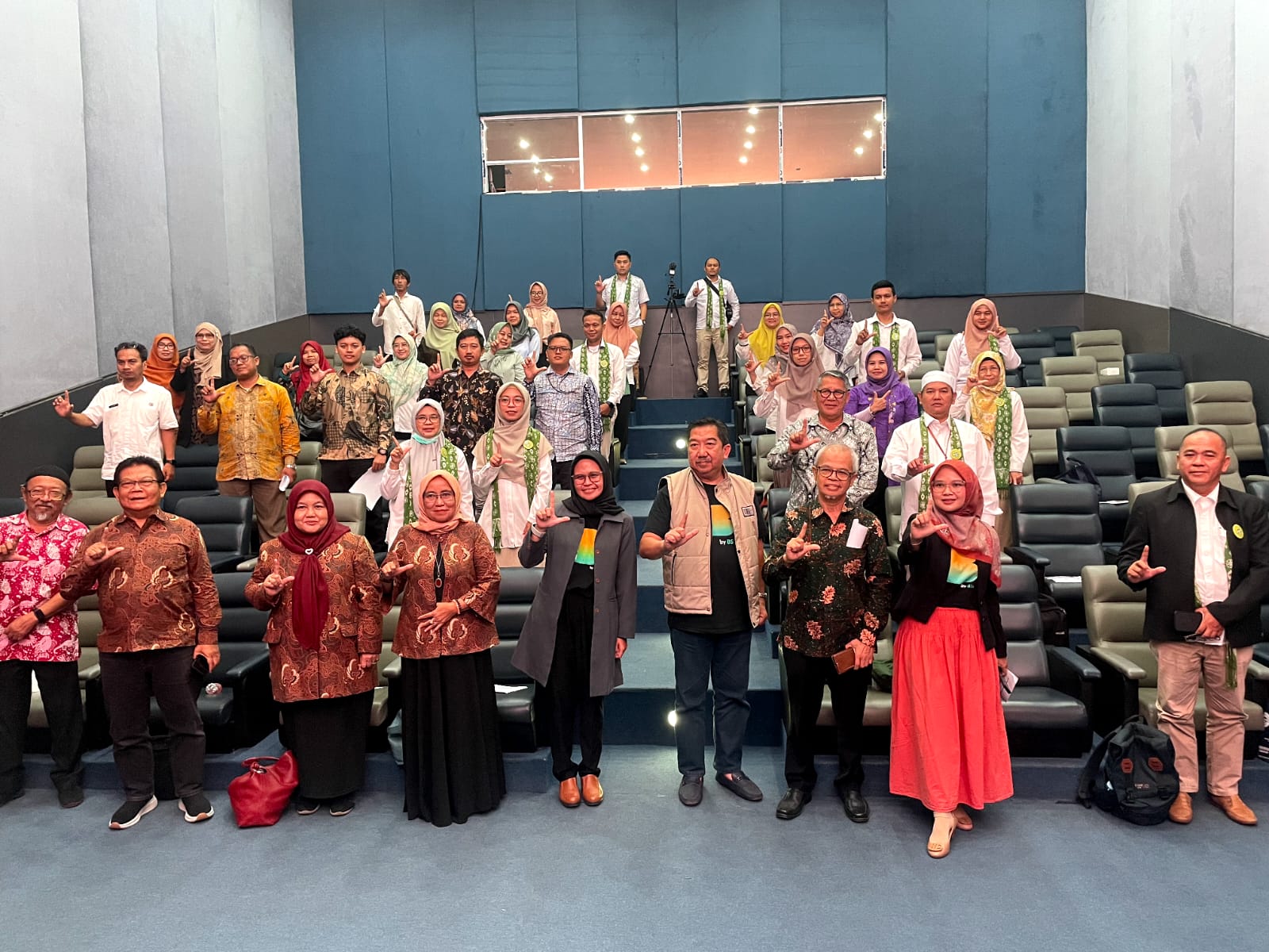 Perpustakaan Universitas BSI menghadiri kegiatan pelantikan  pengurus IPI Bogor Raya periode 2025-2028