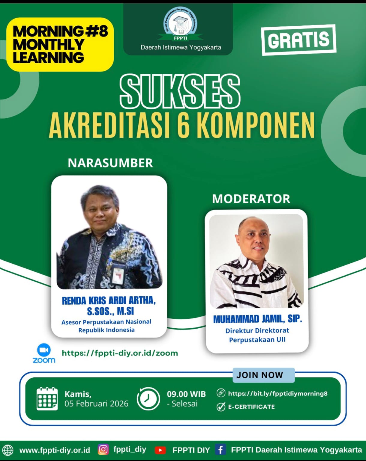 Sukses Akreditas 6 Komponen
