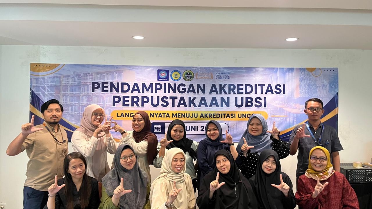 PERPUSTAKAAN UBSI PERKUAT PERSIAPAN AKREDITASI MELALUI PENDAMPINGAN DAN PENGECEKAN DOKUMEN BERSAMA IPI JAWA BARAT