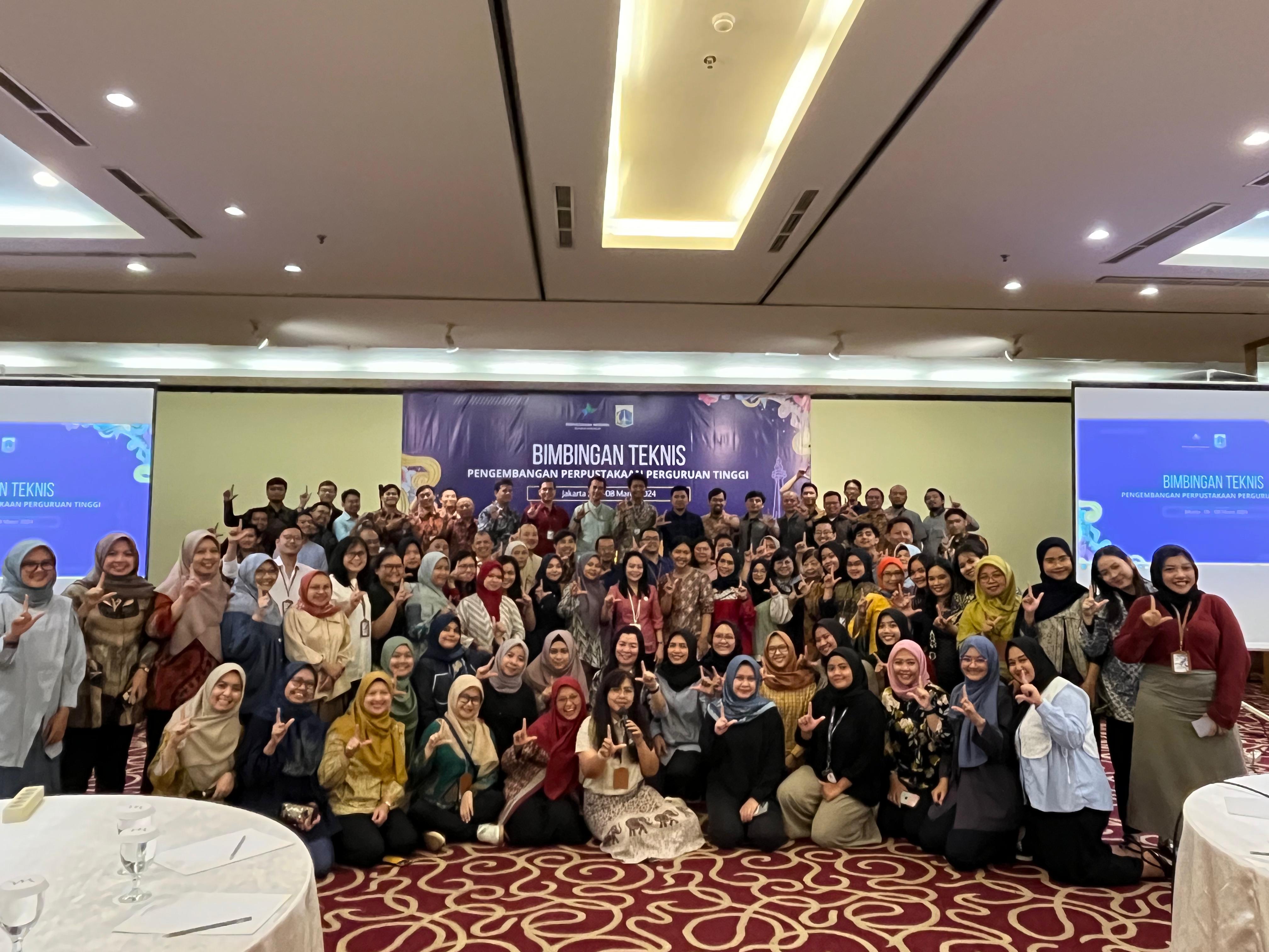 Perpustakaan Universitas Bina Sarana Informatika mengikuti Bimbingan Teknis Pengembangan Perpustakaan Perguruan Tinggi Se- Provinsi Jawa Barat