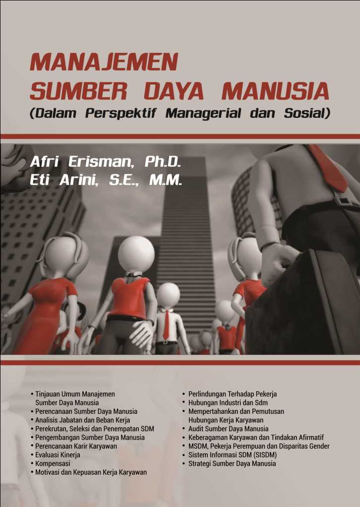 Manajemen sumber daya manusia : dalam perspektif managerial dan sosial