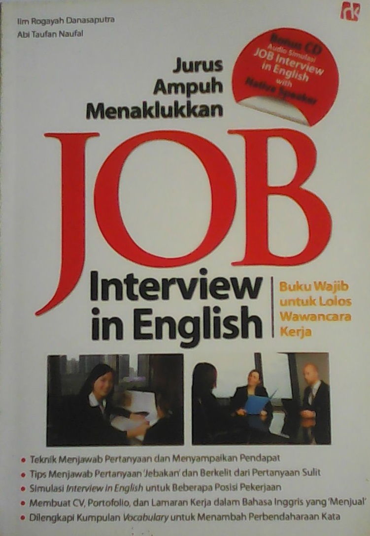 Jurus ampuh menaklukkan job interview in english