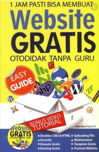 1 jam pasti bisa membuat website gratis otodidak tanpa guru