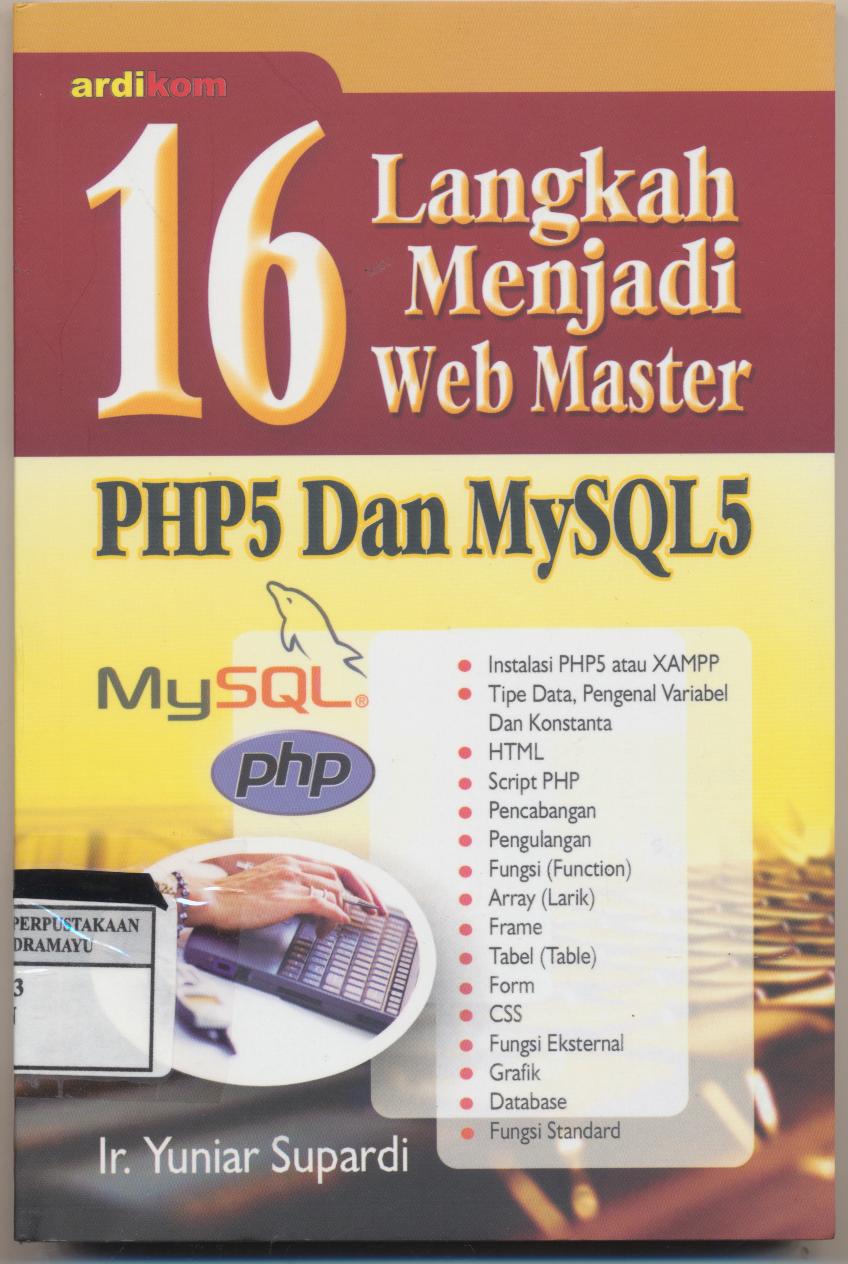 16 langkah menjadi web master php5 dan mysql5