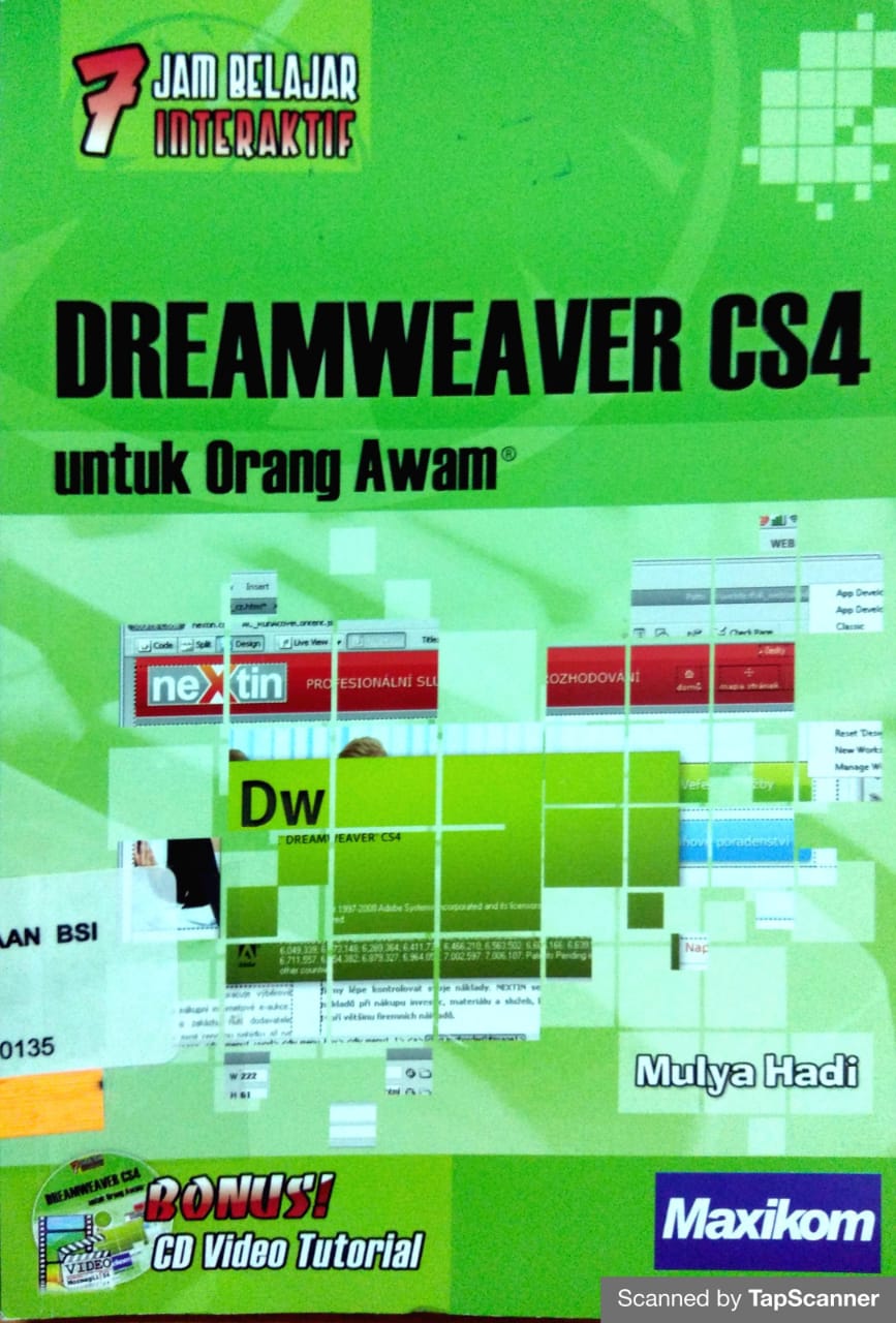 7 Jam belajar interaktif : dreamweaver CS4 untuk orang awam