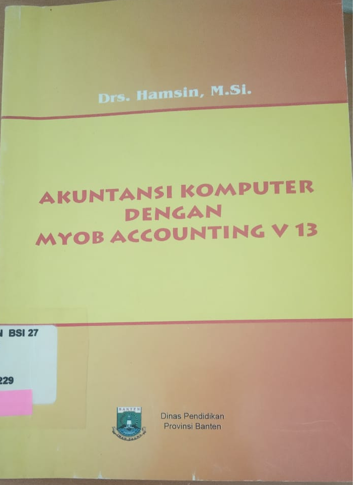 Akuntansi komputer dengan myob accounting v 13