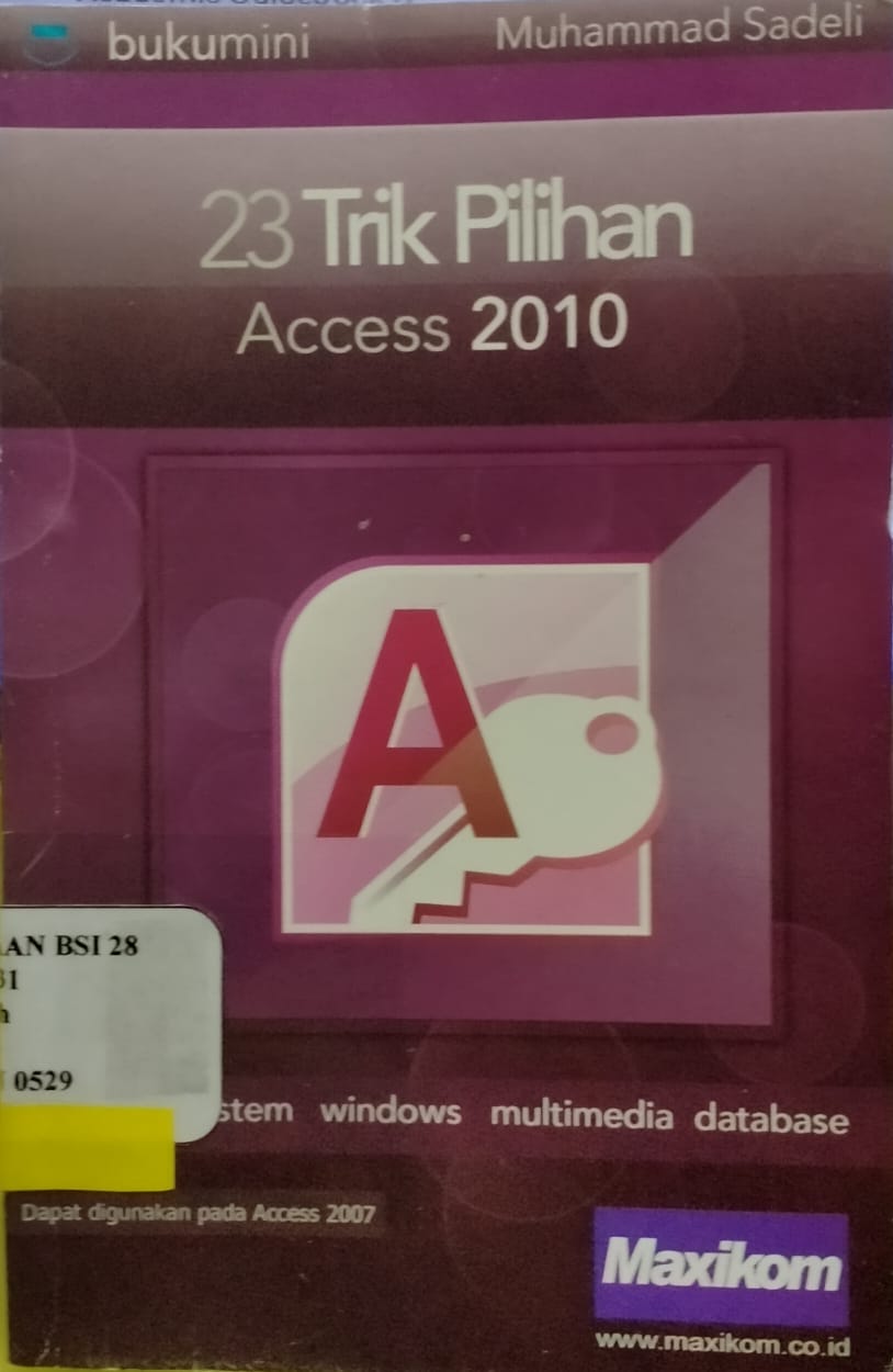 23 trik pilihan access 2010
