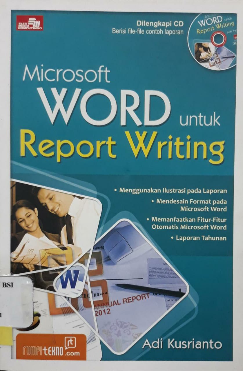 Microsoft word untuk repoert writing