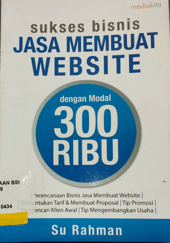 Sukses bisnis jasa membuat website dengan modal 300 ribu