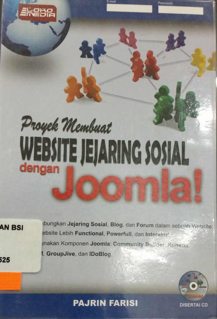 Proyek membuat website jejaring sosial dengan Joomla