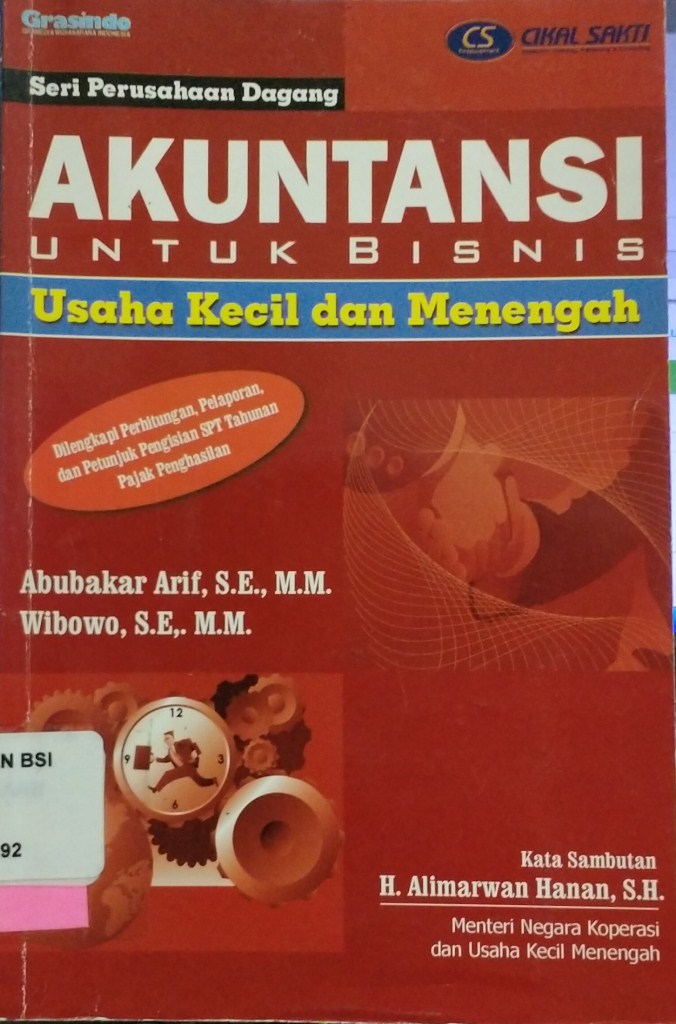 Akuntansi untuk bisnis usaha kecil dan menengah