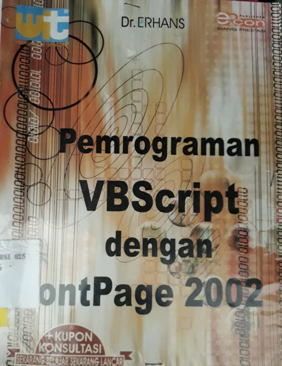 Pemrograman VBScript dengan fontpage 2002