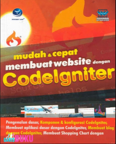 Mudah dan cepat membuat website dengan codelgniter