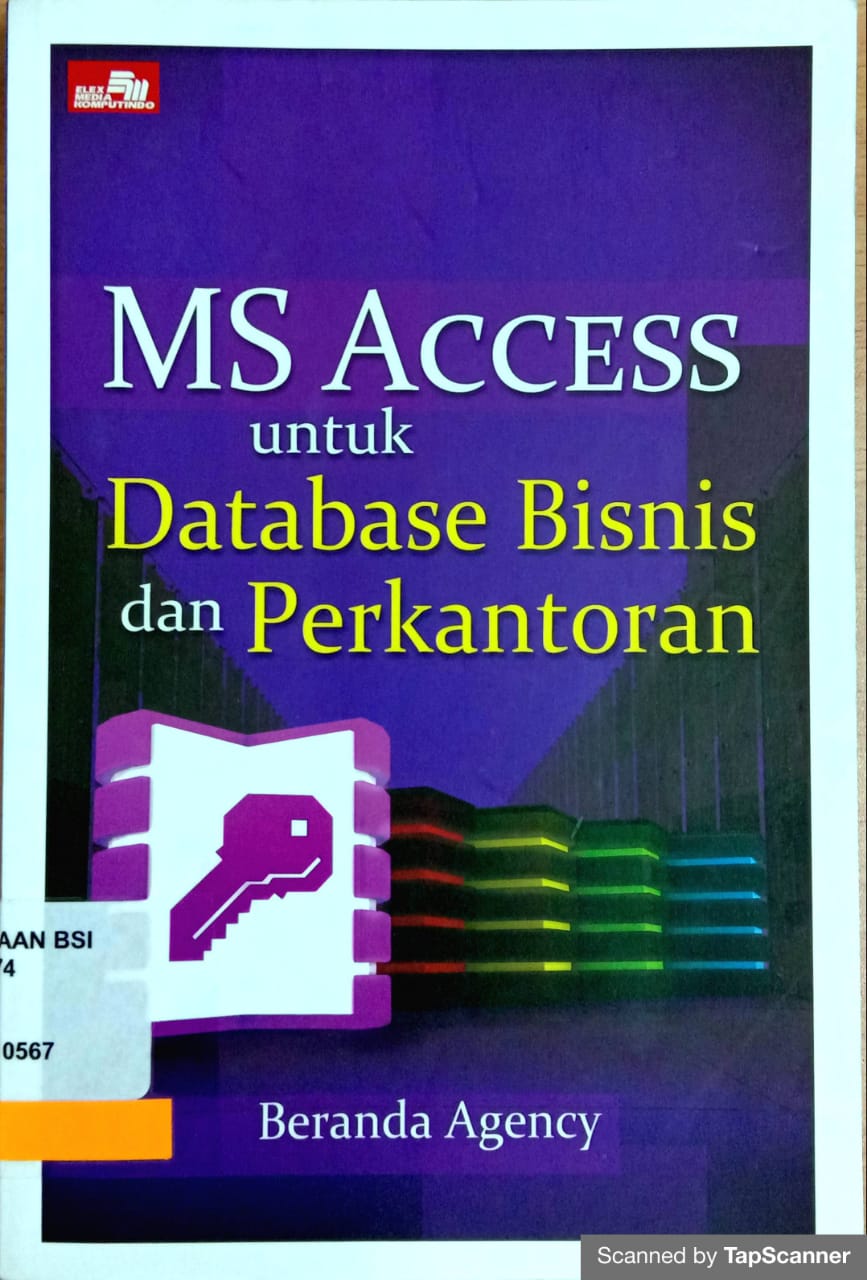 MS access untuk database bisnis dan perkantoran
