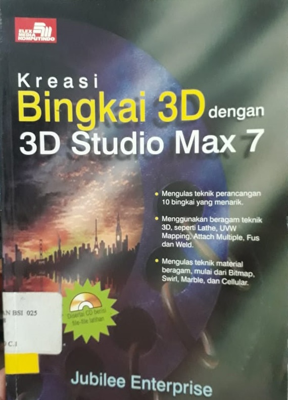 Kreasi bingkai 3D dengan 3D studio max 7