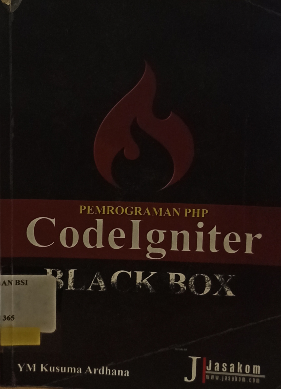 Pemrograman php : codeigniter black box