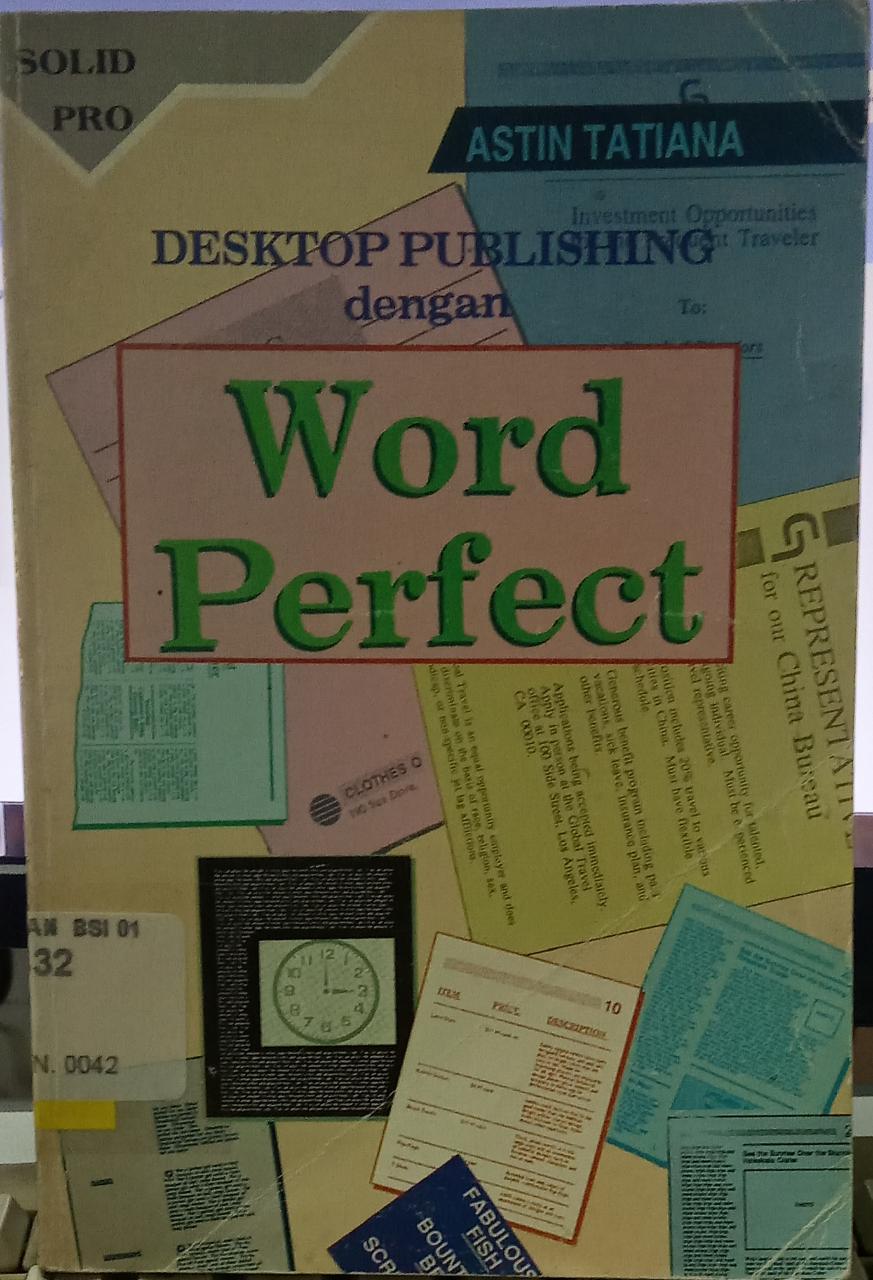 Desktop publishing dengan word perfect