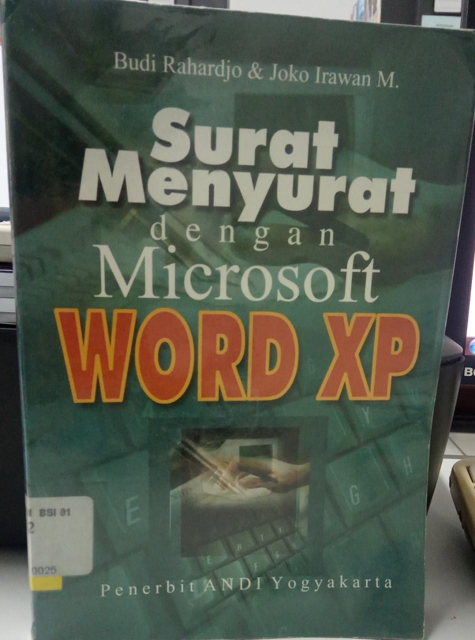 Surat menyurat dengan microsoft word xp