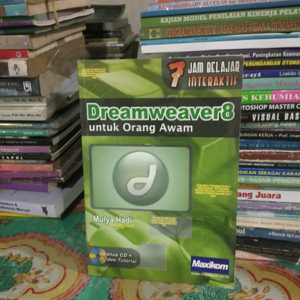 Tujuh jam belajar interaktif dreamweaver 8 untuk orang awam