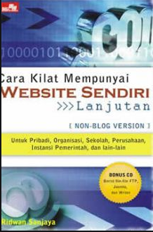Cara kilat mempunyai website sendiri - lanjutan