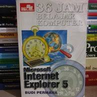 36 jam belajar komputer microsoft internet explorer 5