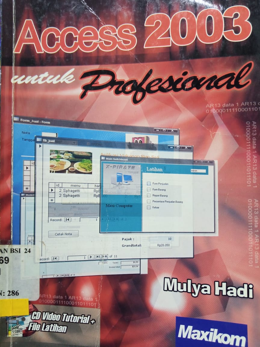 Access 2003 untuk profesional
