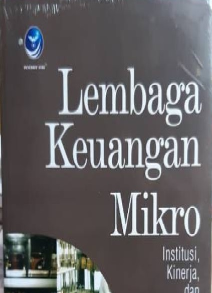 Lembaga keuangan mikro institusi,kinerja dan sustanabilitas