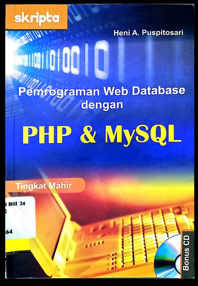 Pemrograman web database dengan php dan mysql tingkat mahir