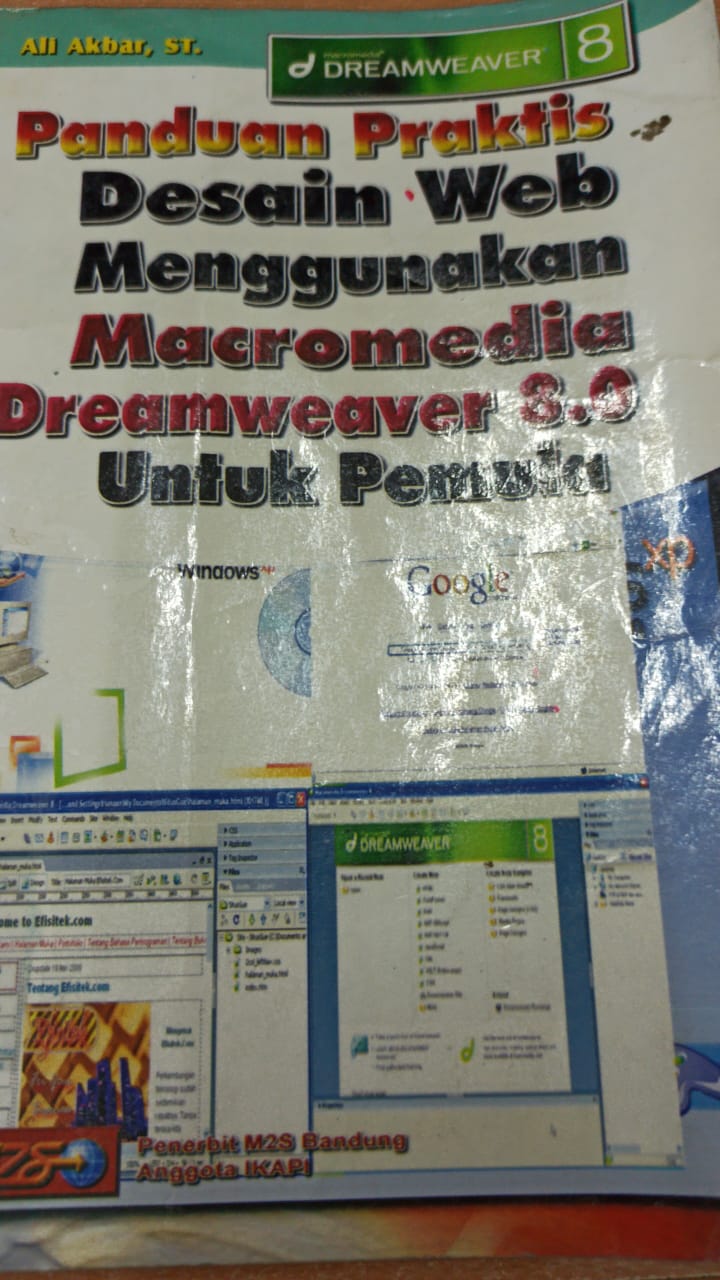cara mengisi teks pada desain macromedia dreamweaver 8