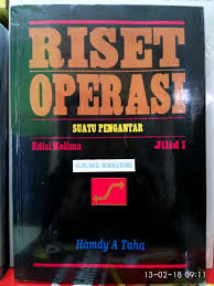Riset operasi suatu pengantar