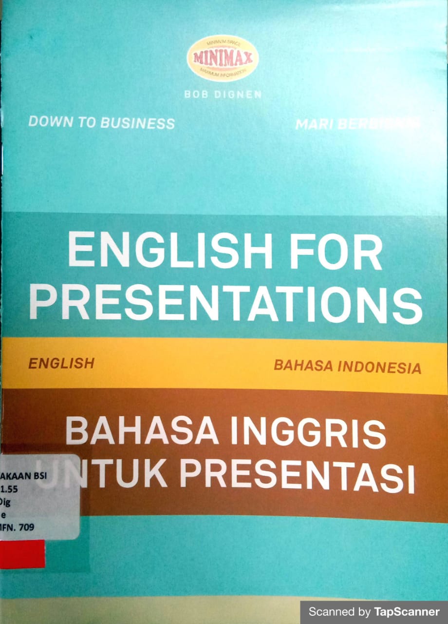 English for presentations = bahasa inggris untuk presentasi