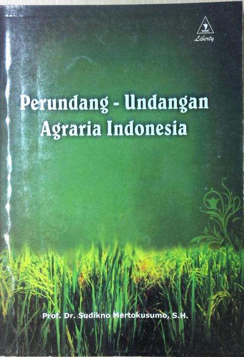 Perundang-undangan agraria indonesia