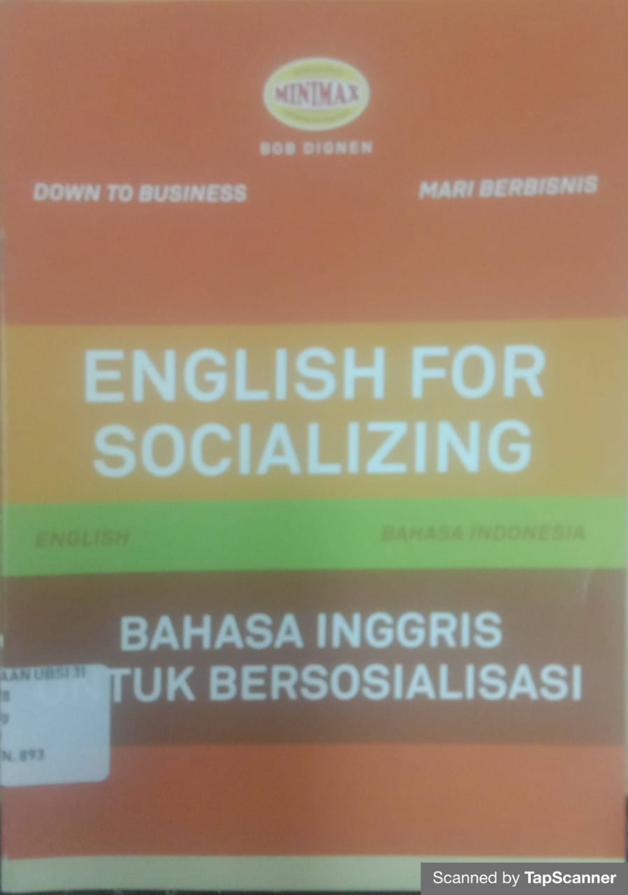 English for socializing = bahasa inggris untuk bersosialisasi
