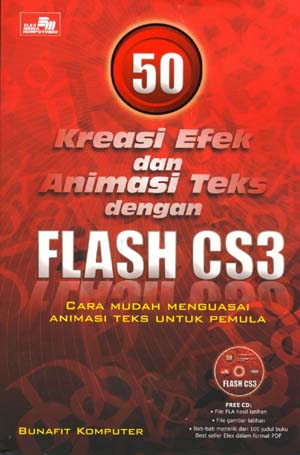 50 Kreasi efek dan animasi teks dengan flash CS3
