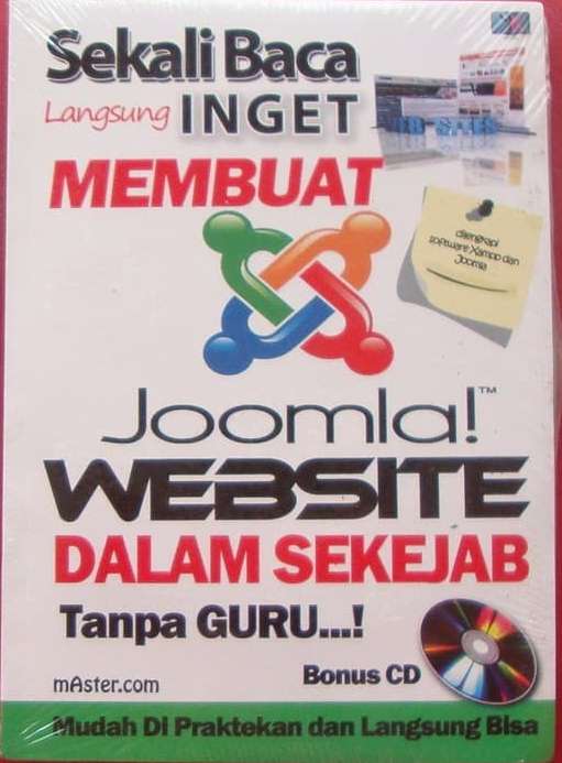 Sekali baca langsung inget membuat joomla! dalam sekejab tanpa guru