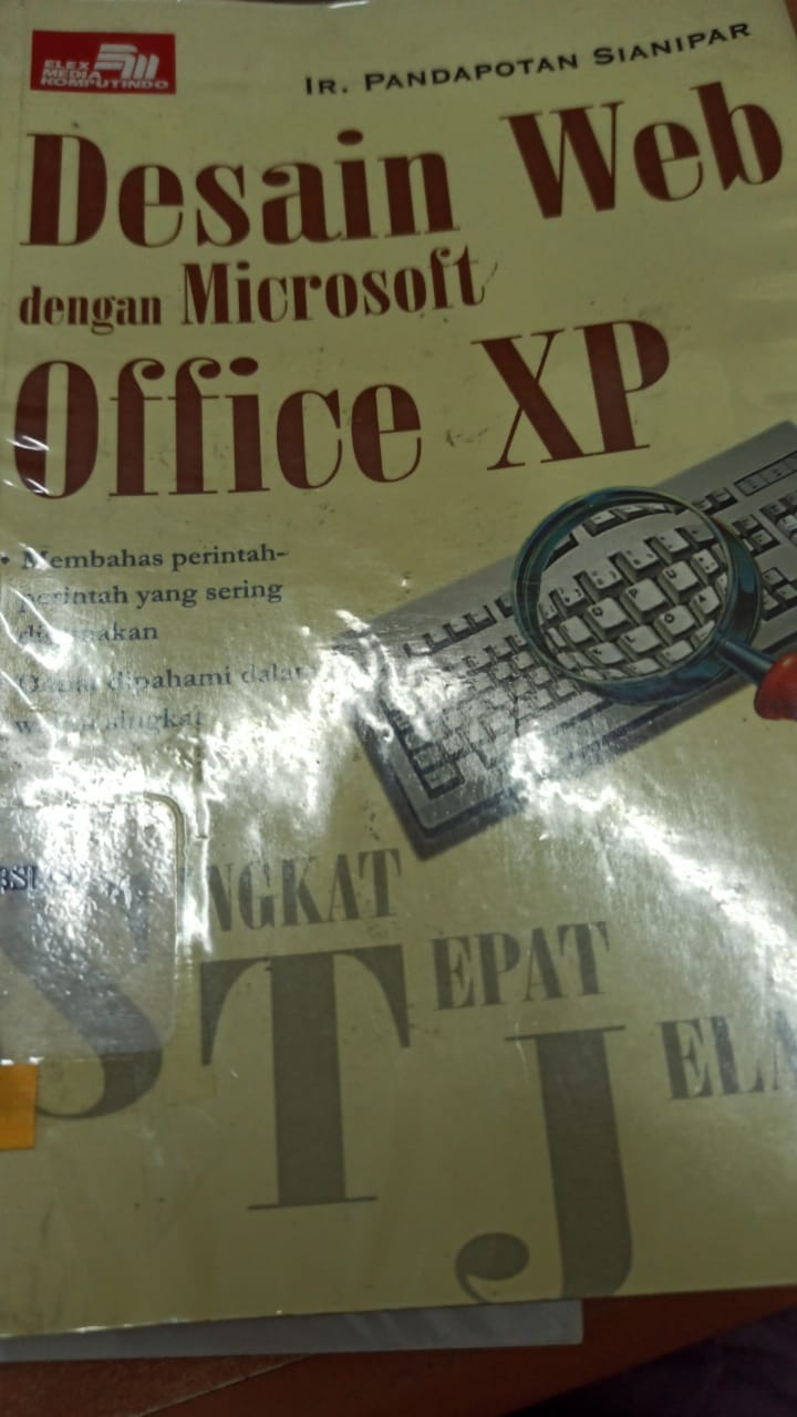 Desain web dengan microsoft office xp