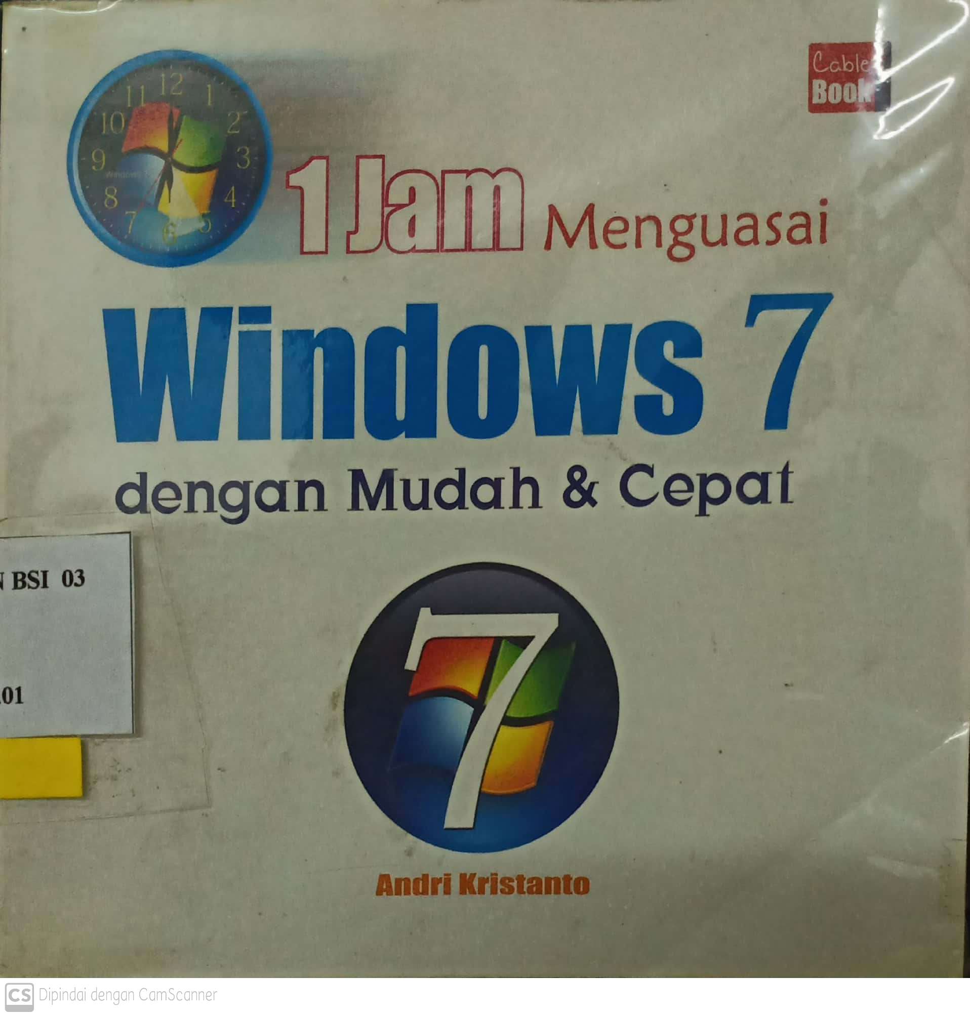 1 jam menguasai windows 7 dengan mudah dan cepat