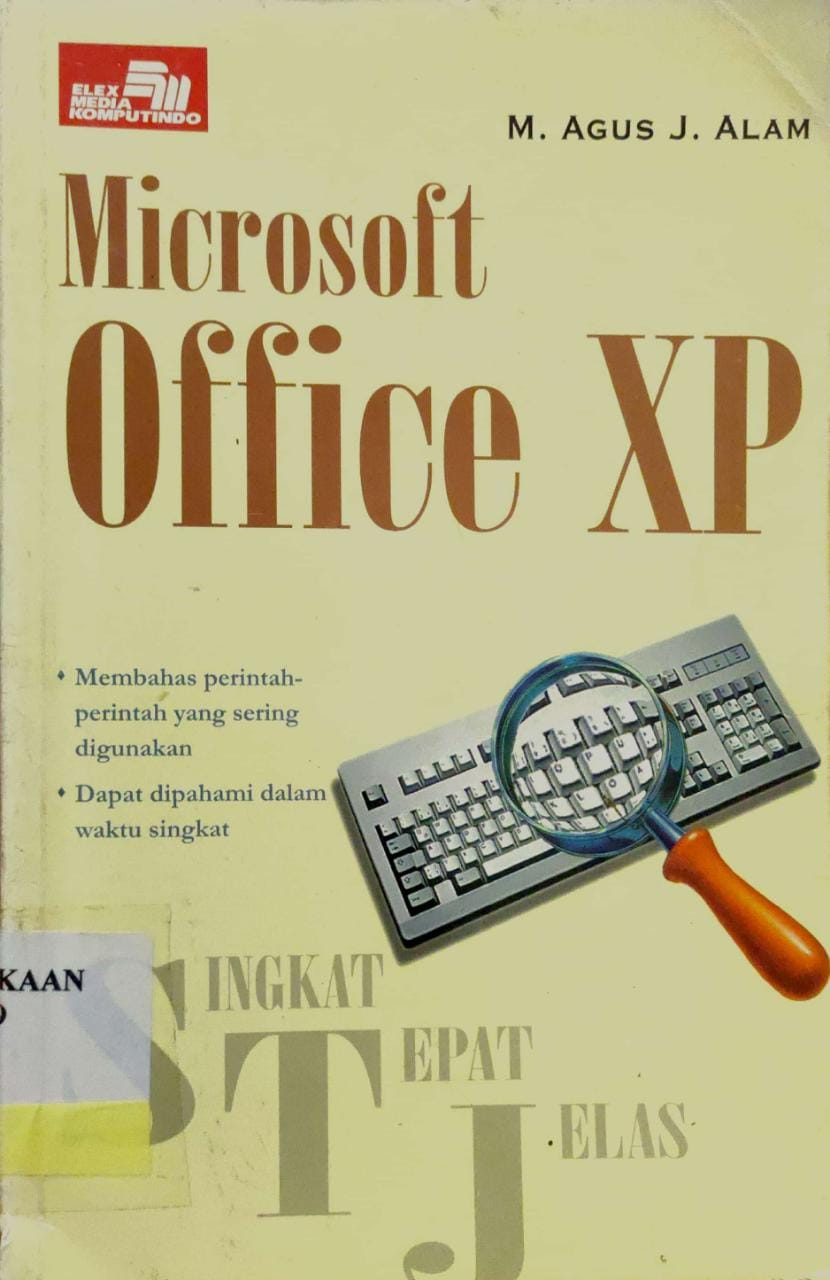 Singkat tepat jelas : microsoft office XP