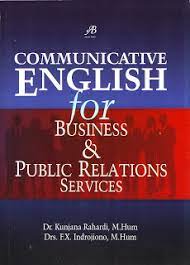 Communicative english for business and public relations services