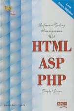 Referensi coding pemrograman web HTML, ASP, PHP tingkat dasar