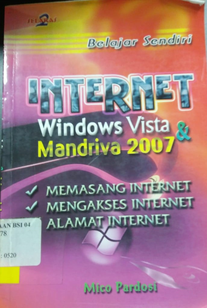 Belajar sendiri: Internet windows vista dan mandriva 2007