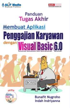 Tugas akhir membuat aplikasi penggajian karyawan dengan visual basic 6.0