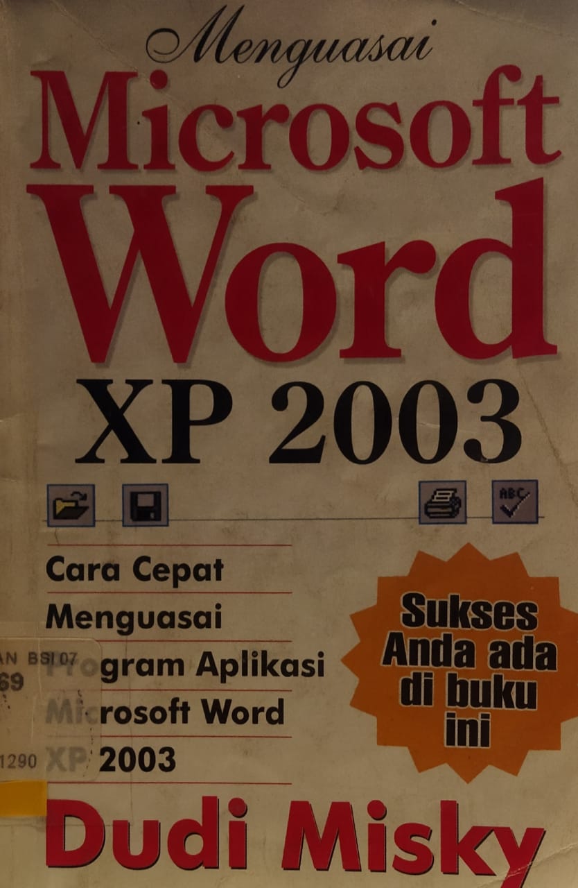 Menguasai microsoft word xp 2003