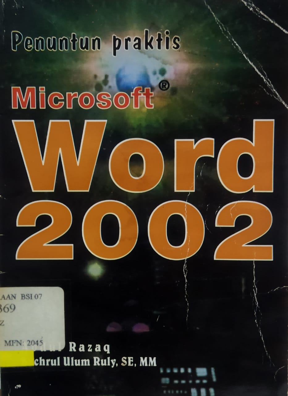 Penuntun praktis : microsoft word 2002