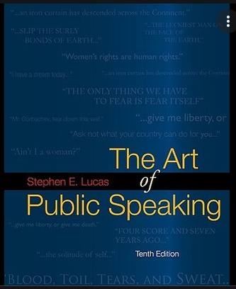 The art of public spaking