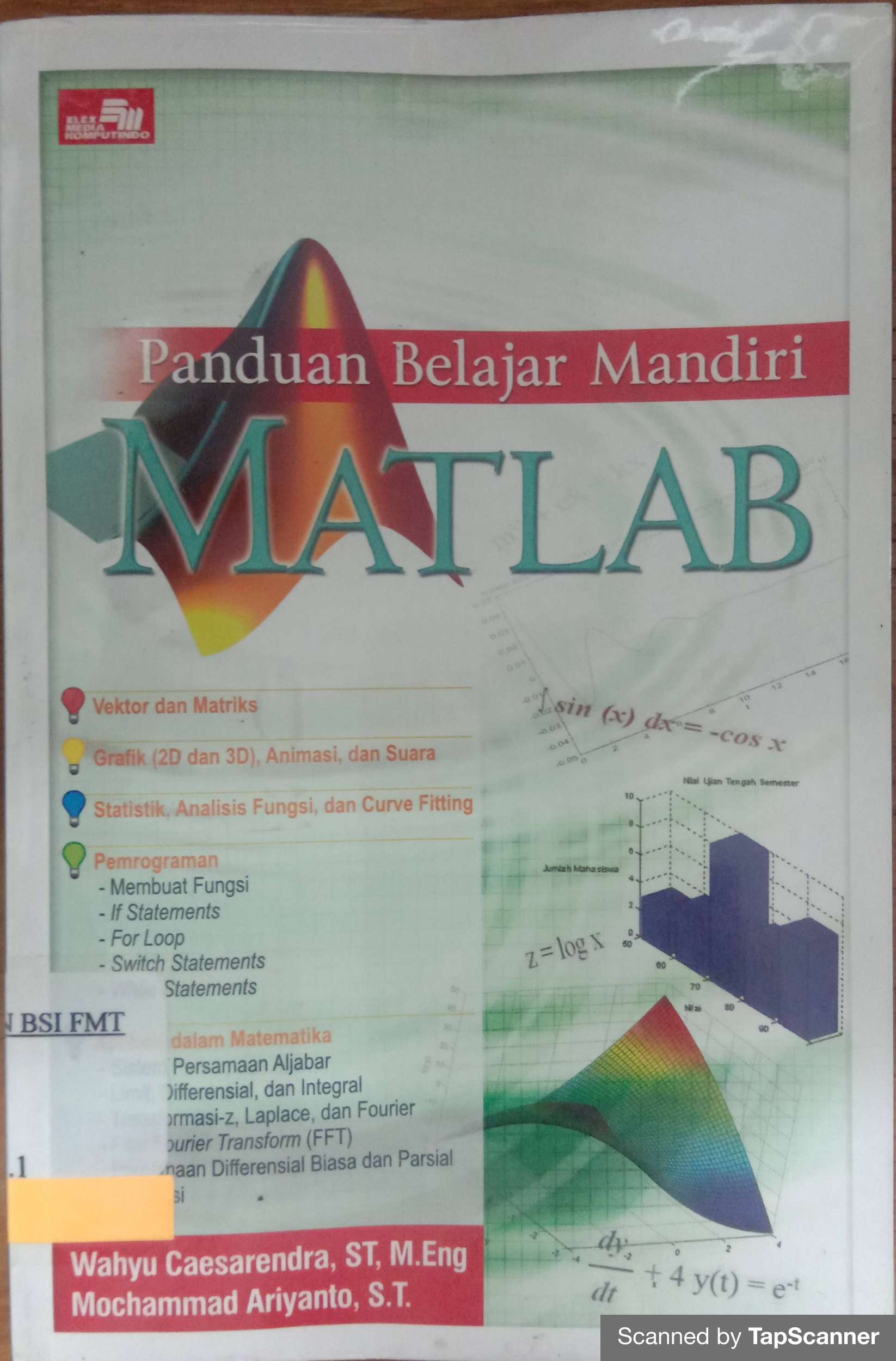 Panduan belajar mandiri : matlab