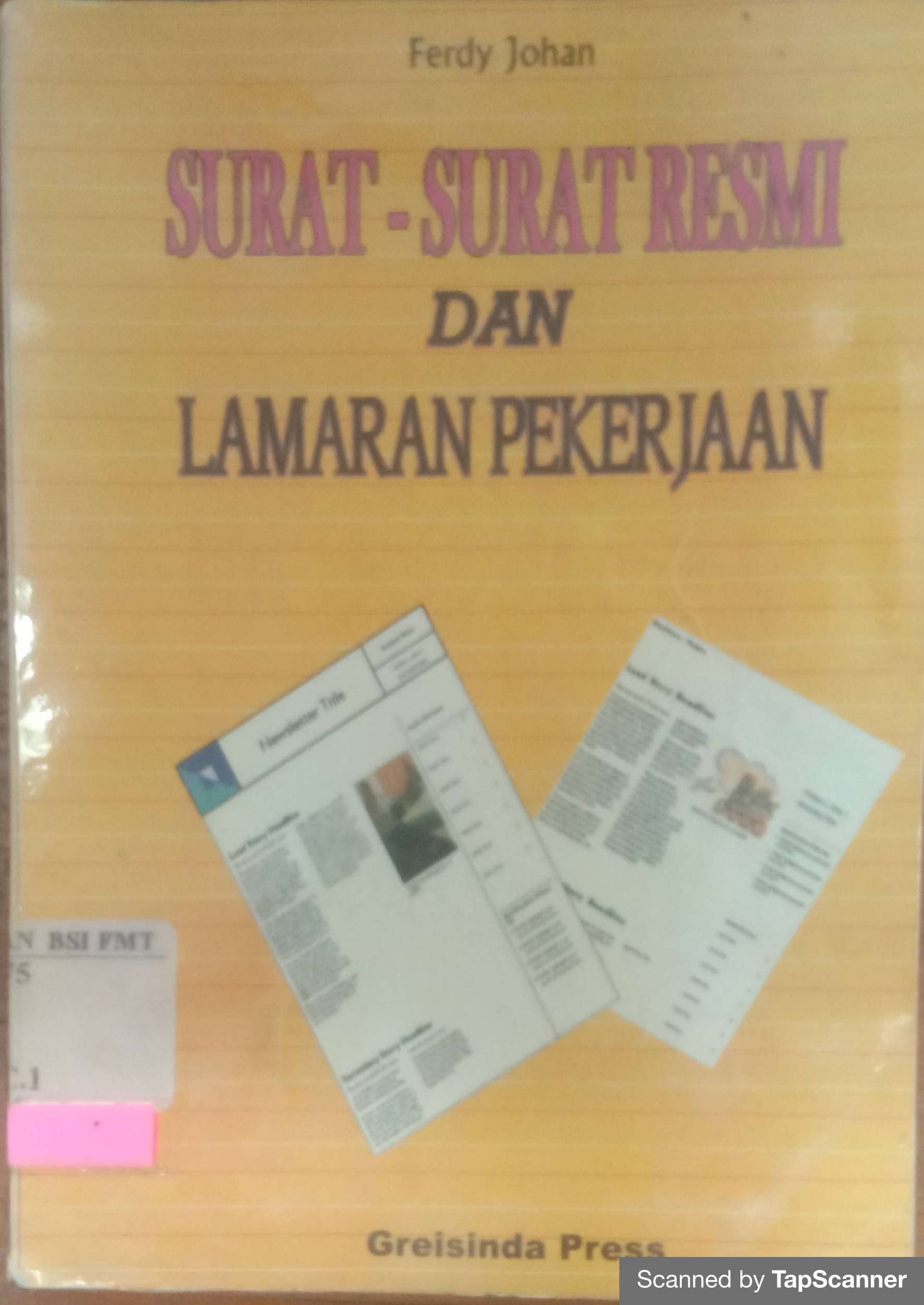 Surat-surat resmi dan lamaran pekerjaan