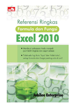 Referensi ringkas formula dan fungsi excel 2010