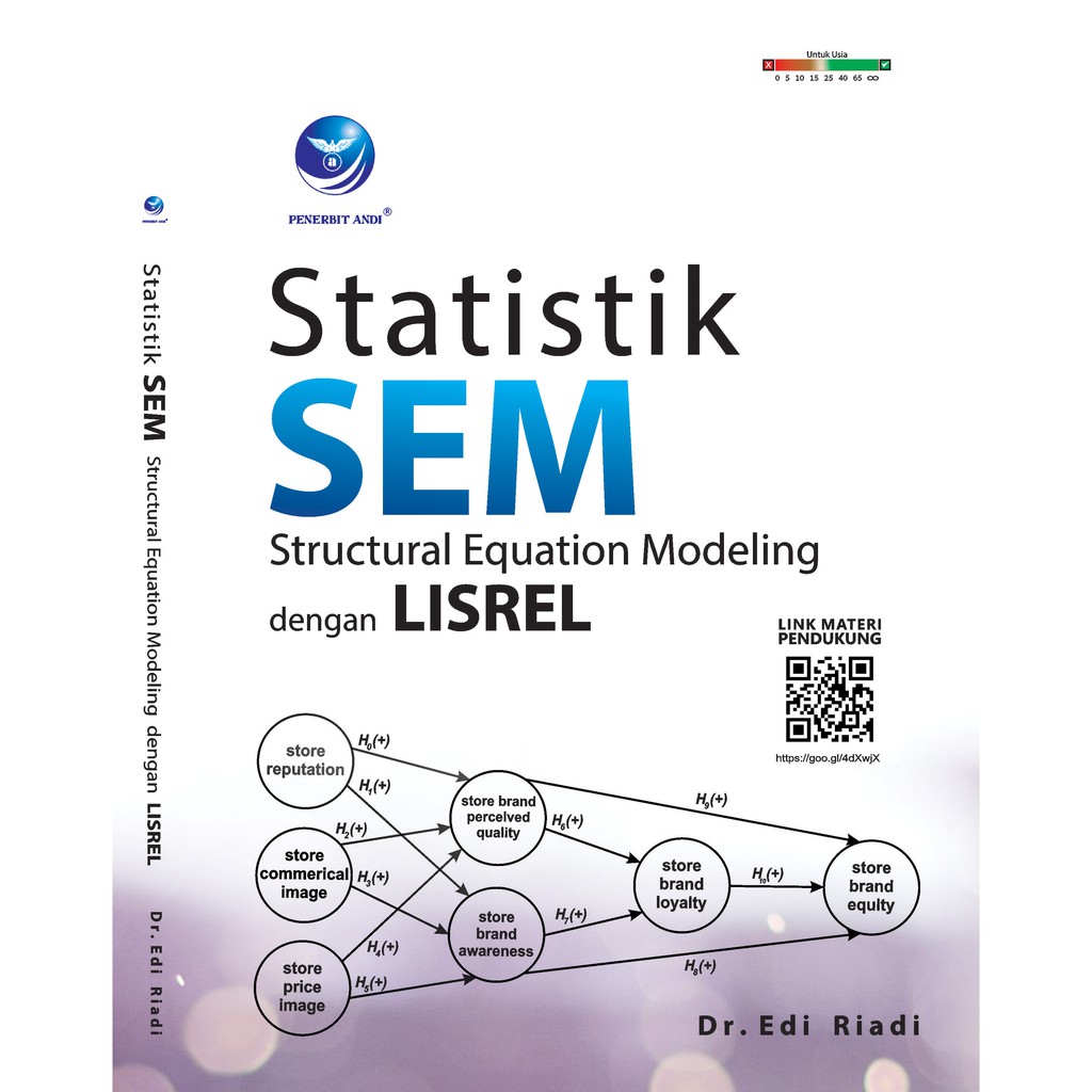 Statistik SEM : structural equation modeling dengan lisrel