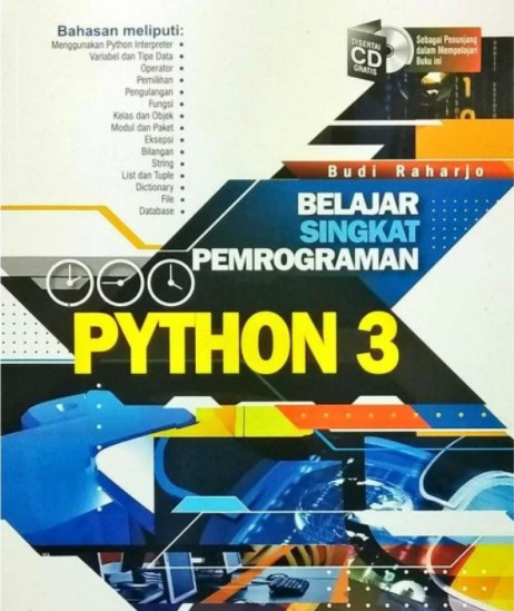 Belajar singkat pemrograman python 3